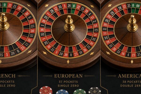 Roulette varianten uitgelegd: Europees, Frans en Amerikaans vergeleken
