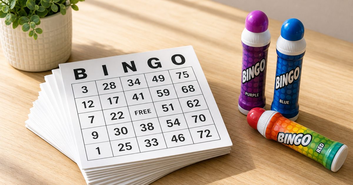 Bingo kaart kopen of printen? Dit moet je weten over soorten en gebruik