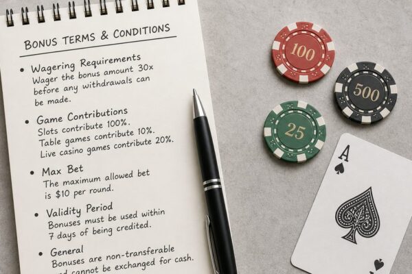 Casino bonussen vergelijken: waar let je op bij inzetvereisten, limieten en geldigheid?